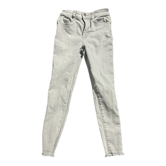 Gap Girls Gray jegging ankle high rise Jean- size 8 - Picture 1 of 4